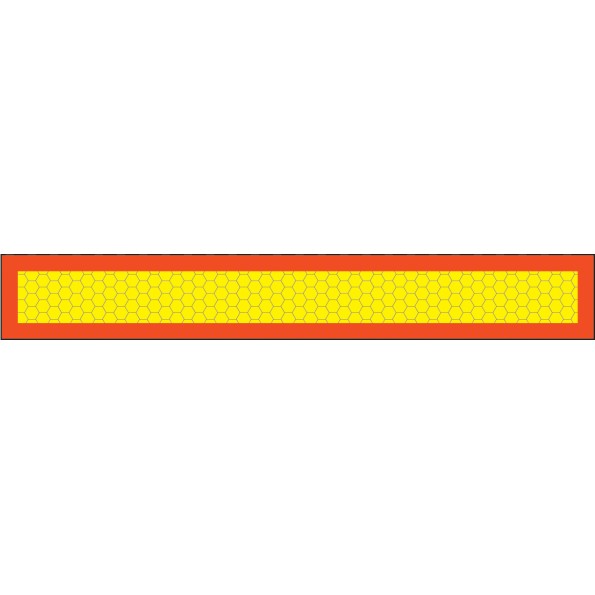 ECE70 Vehicle Marking Plate - Boxed - 1200 x 200mm 