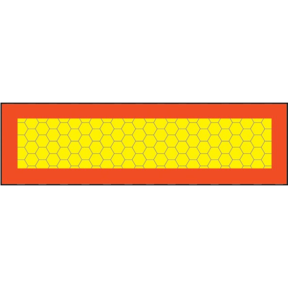 ECE70 Vehicle Marking Plate - Boxed - 600 x 200mm 