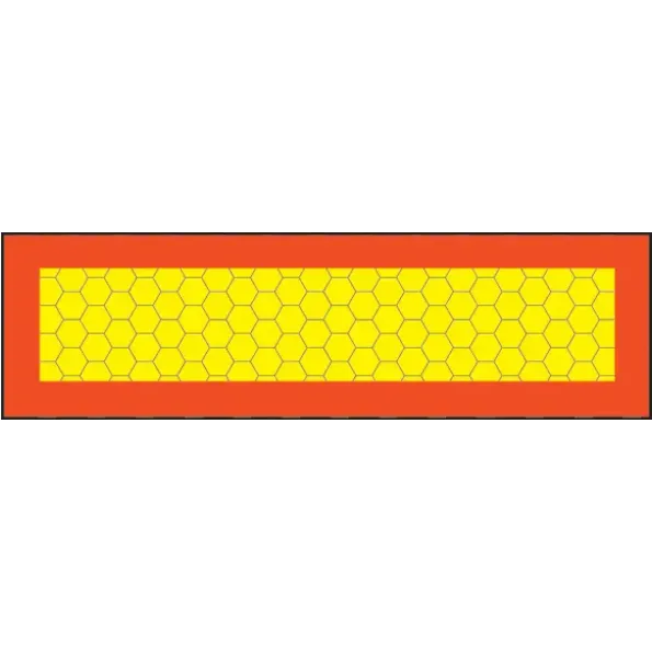 ECE70 Vehicle Marking Plate - Boxed - 600 x 200mm 
