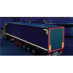 Yellow Lorry Marking Contour Tape