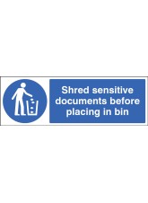 Shred Sensitive Documents