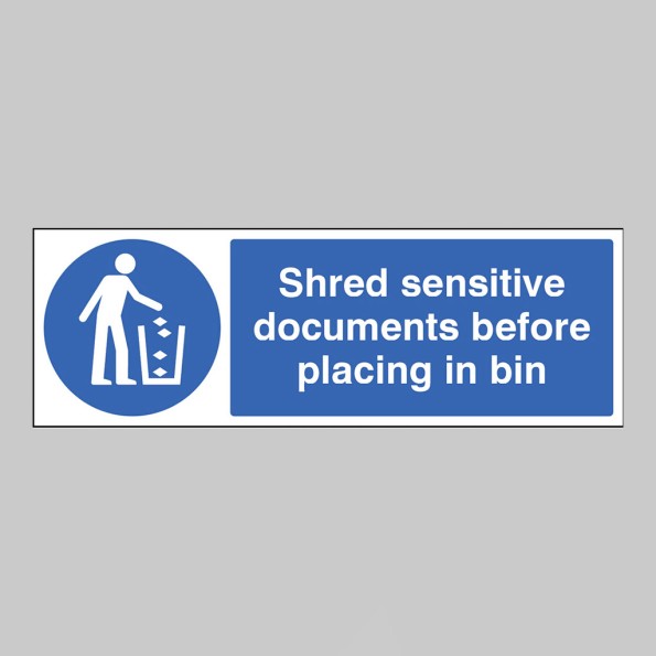 Shred Sensitive Documents