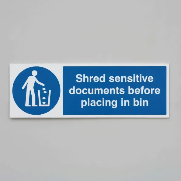 Shred Sensitive Documents