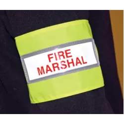 Fire Marshal Reflective Armband Fire Marshal Reflective Armband