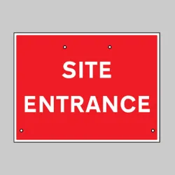 Re-Flex Sign - Site Entrance