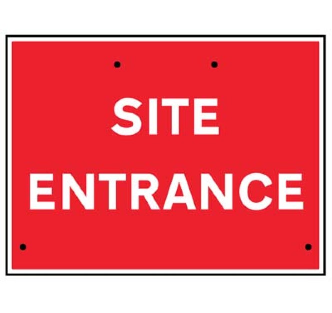 Re-Flex Sign - Site Entrance