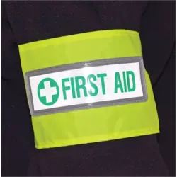 First Aid Reflective Armband