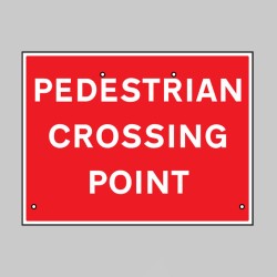 Re-Flex Sign - Pedestrian Crossing Point