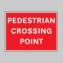 Re-Flex Sign - Pedestrian Crossing Point