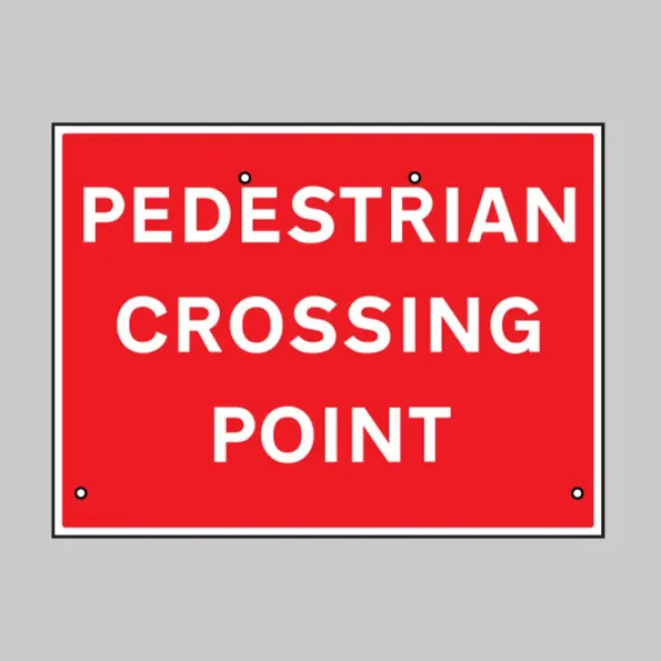 Re-Flex Sign - Pedestrian Crossing Point
