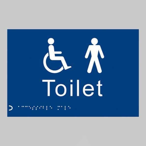 Braille - Toilet Gents / Disabled