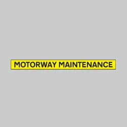Motorway Maintenance - Reflective Self Adhesive Vinyl
