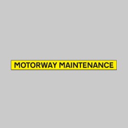 Motorway Maintenance - Reflective Magnetic