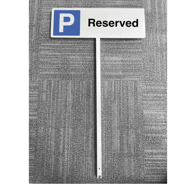 Parking - Reserved - Verge Sign