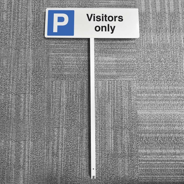 Parking - Visitors Only - Verge Sign