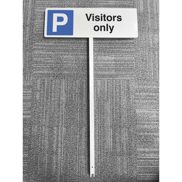 Parking - Visitors Only - Verge Sign