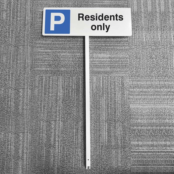 Parking - ResIdents Only - Verge Sign