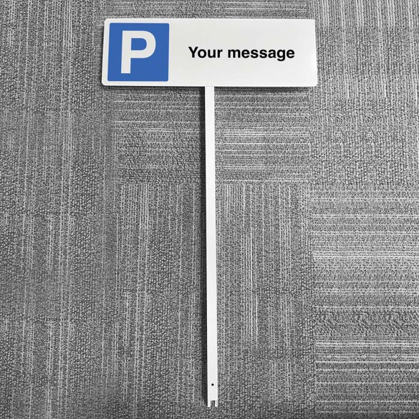 Parking - Your Message Here - Verge Sign