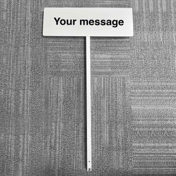 Your Message Here - Verge Sign
