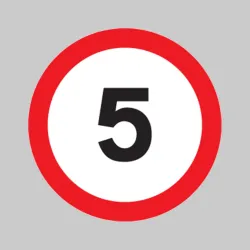 5mph - Class RA1 - Temporary