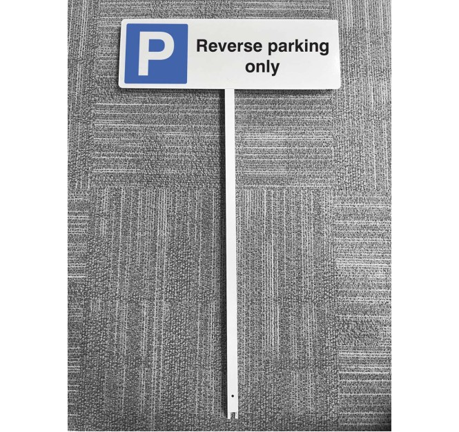 Reverse Parking Only - Verge Sign