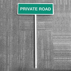 Private Road - Verge Sign