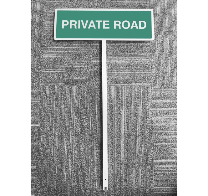 Private Road - Verge Sign