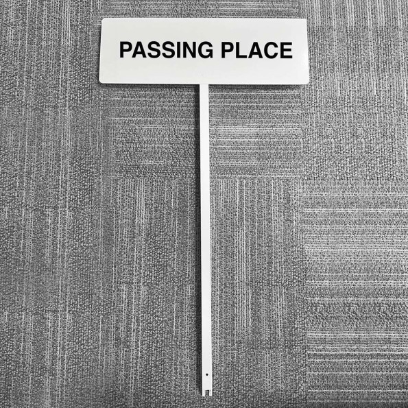 Passing Place - Verge Sign