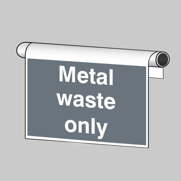 Metal Waste Only - Roll Top