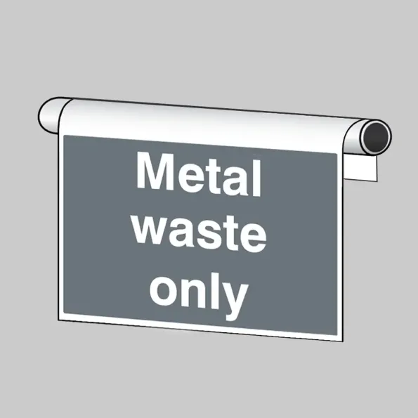 Metal Waste Only - Roll Top