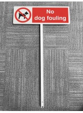 No Dog Fouling - Verge Sign