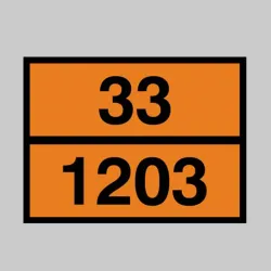 Petrol - Benzine ADR Plate