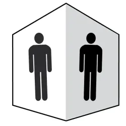 Gents Symbol - Projecting Signs Gents Symbol - Projecting Signs
