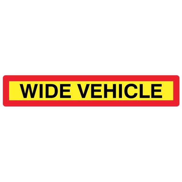 Wide Vehicle Panel - Long Length