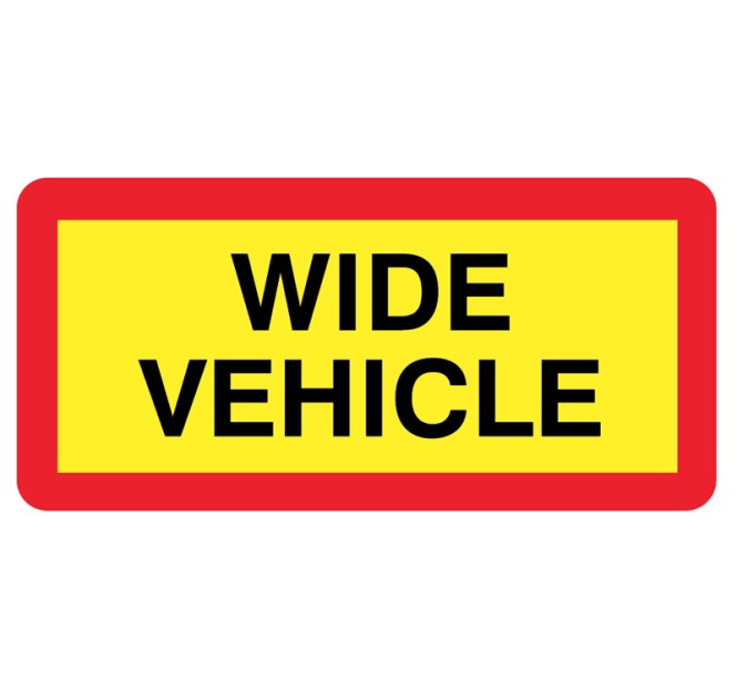 Wide Vehicle Panel - Short Length