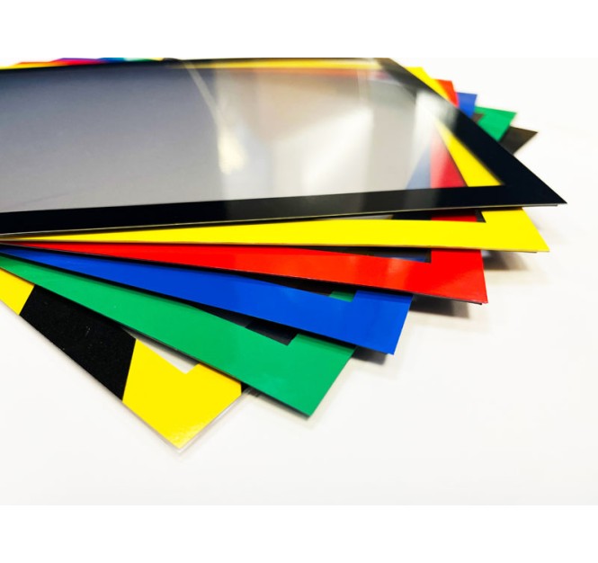 A4 Magnetic Document Frames - 6 Colour Options