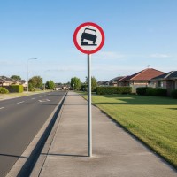 No Parking on Verge or Footway - Class RA1 and R2
