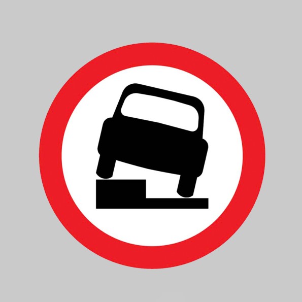 No Parking on Verge or Footway - Class RA1 and R2