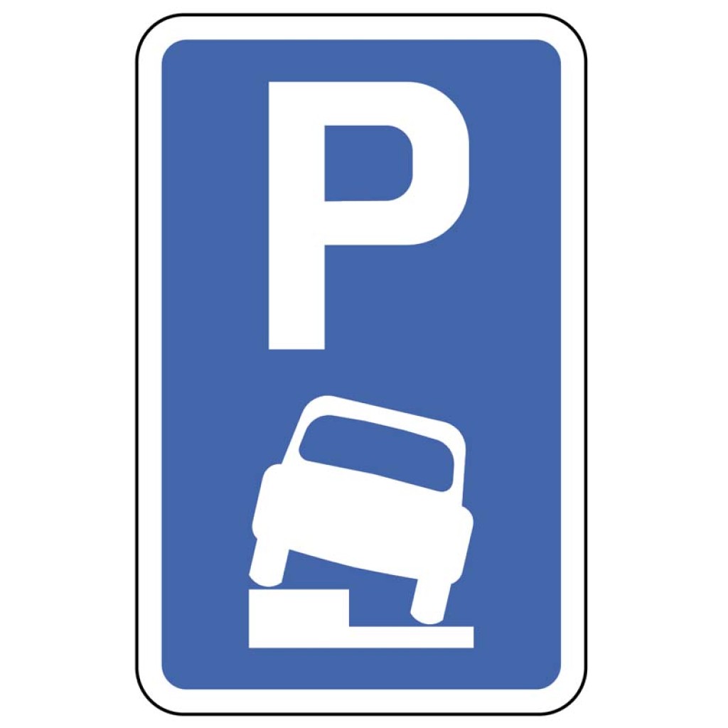 Parking Partially on Verge or Footway Class RA1 and R2