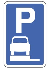 Parking Fully on Verge or Footway - Class RA1 and R2