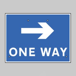 Re-Flex Sign - One Way Arrow Right