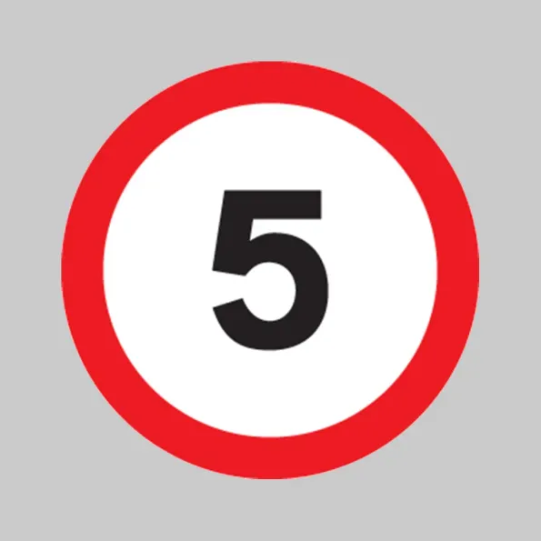 5mph - Class R2 - Permanent 