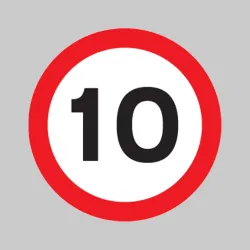 10mph - Class R2 - Permanent 