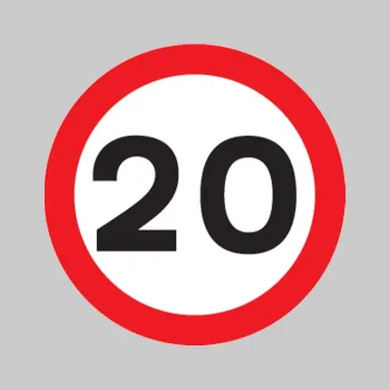20mph - Class R2 - Permanent