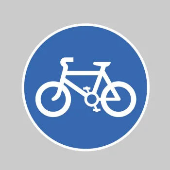 Pedal Cycle Route Only - Class R2 - Permanent