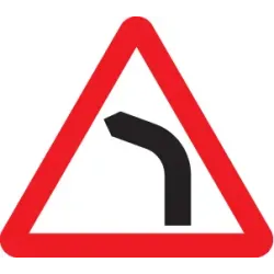 Bend Ahead - Left