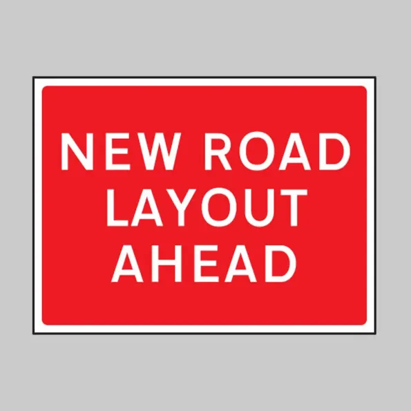 New Road Layout Ahead - Class RA1 