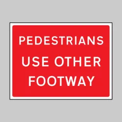 Pedestrians Use Other Footway - Class RA1
