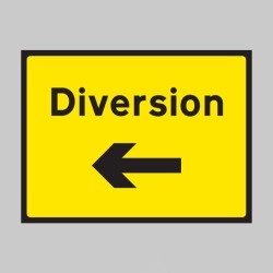 Diversion - Arrow Left - Class RA1 - Temporary