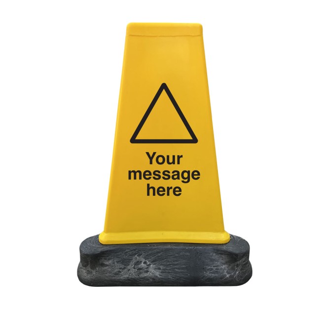 Your Message - Triangular Cone
